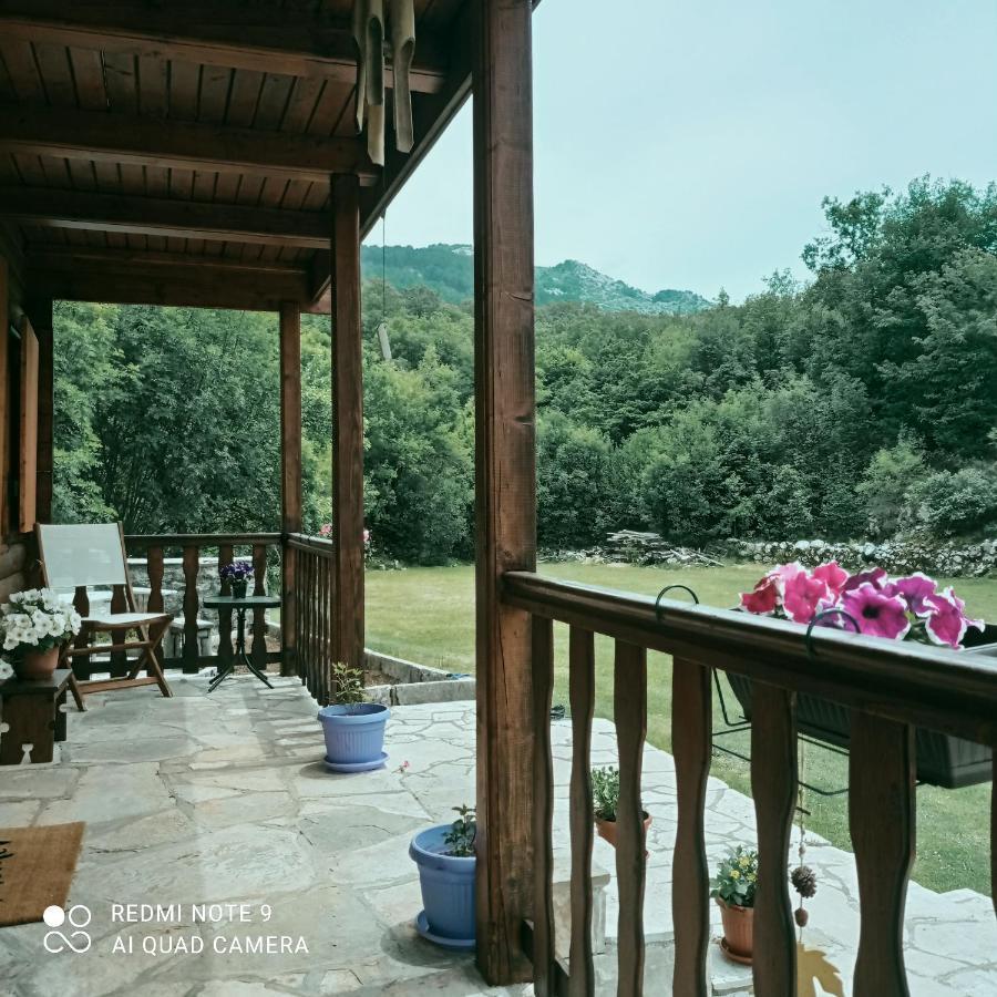 Vikendica Njegusi Villa Cetinje Bagian luar foto